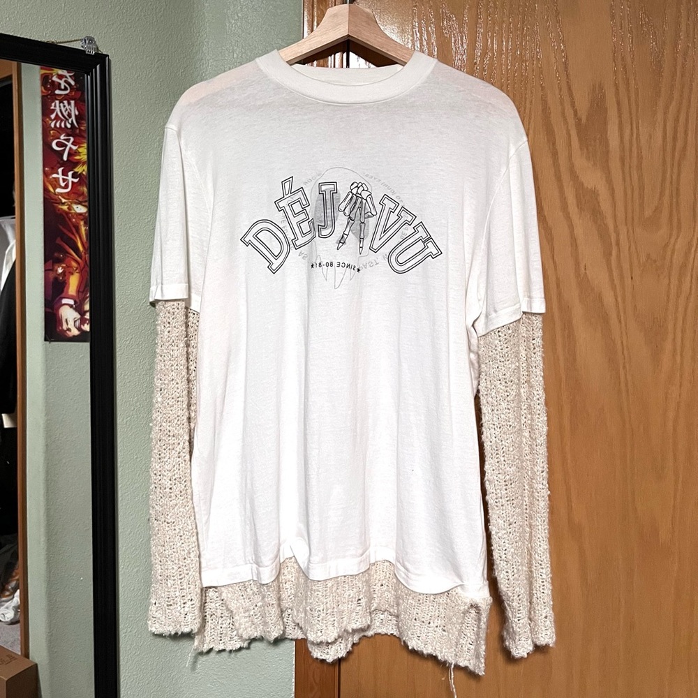 Our Legacy Cotton Jersey Knit Longsleeve Shirt